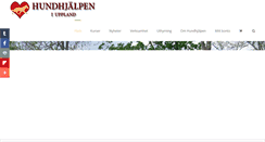 Desktop Screenshot of hundhjalpen.nu